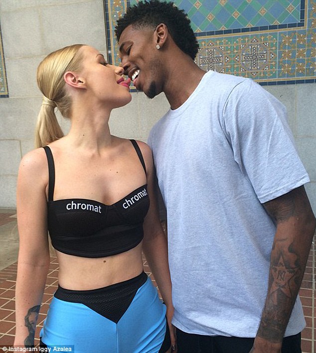 in love iggy is currently dating her nba player boyfriend nick young