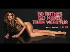 in the buff talk show host wendy williams has stripped off for petas famous id rather go naked than wear fur campaign
