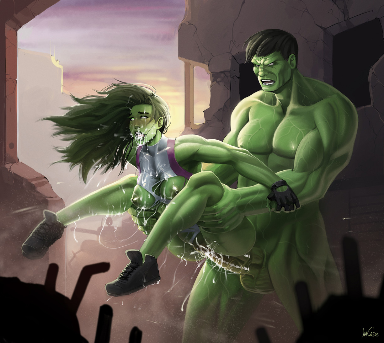 incest hulk and she hulk