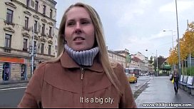 incredibly hot czech model is paid for sex in a car free video