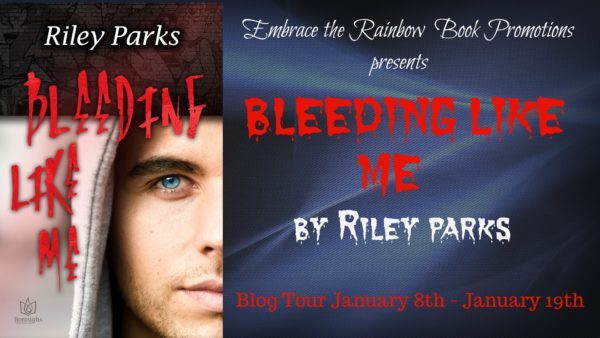 interview and giveaway bleeding like me riley parks