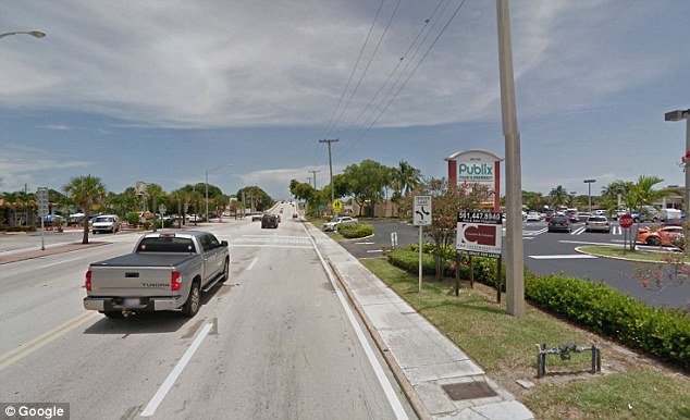 it happened on southern boulevard between parker avenue and lake avenue the palm beach county