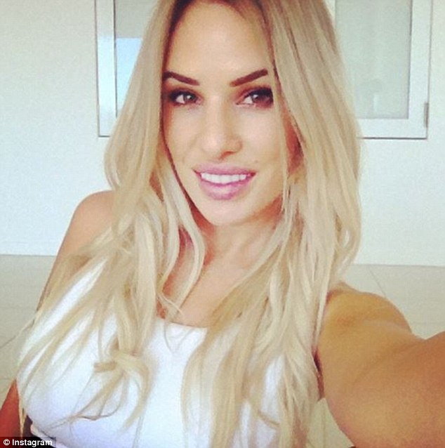 it has been revealed the candymans blonde girlfriend kirsty engelmann has stormed out