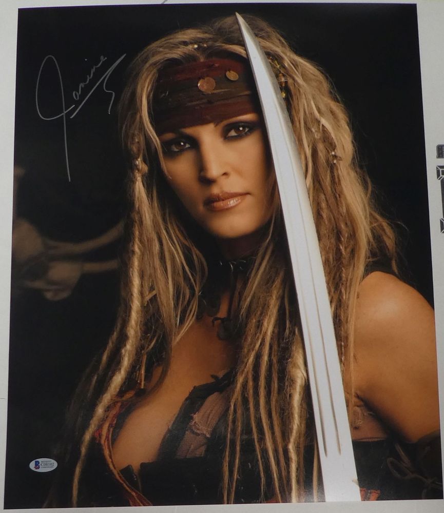 janine lindemulder signed photo bas coa pirates porn picture autograph ebay