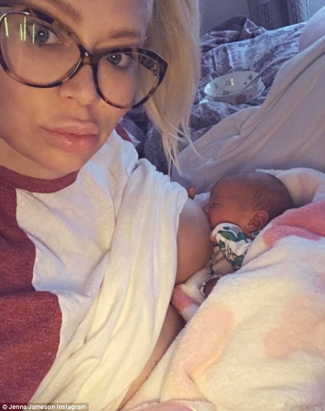 jenna jameson shares a photo of herself breastfeeding daily mail 3