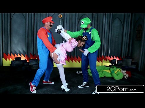 jerk that joy stick super mario bros get busy with princess brooklyn chase 7