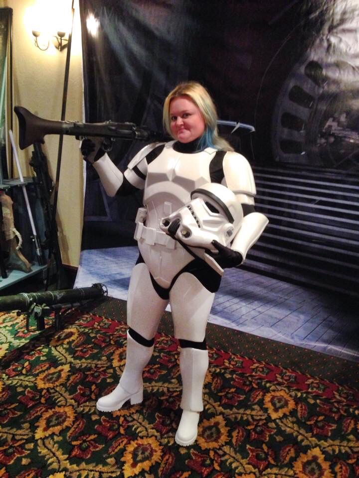 jes gistang new female stormtrooper kit i was the first one