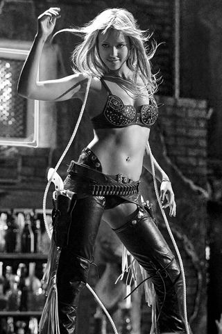 jessica alba as nancy callahan sin city i am a big fan of the frank miller graphic novels that this movie was made