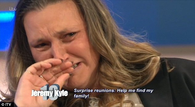 joanne appeared on the jeremy kyle show to share her pain over losing touch with her
