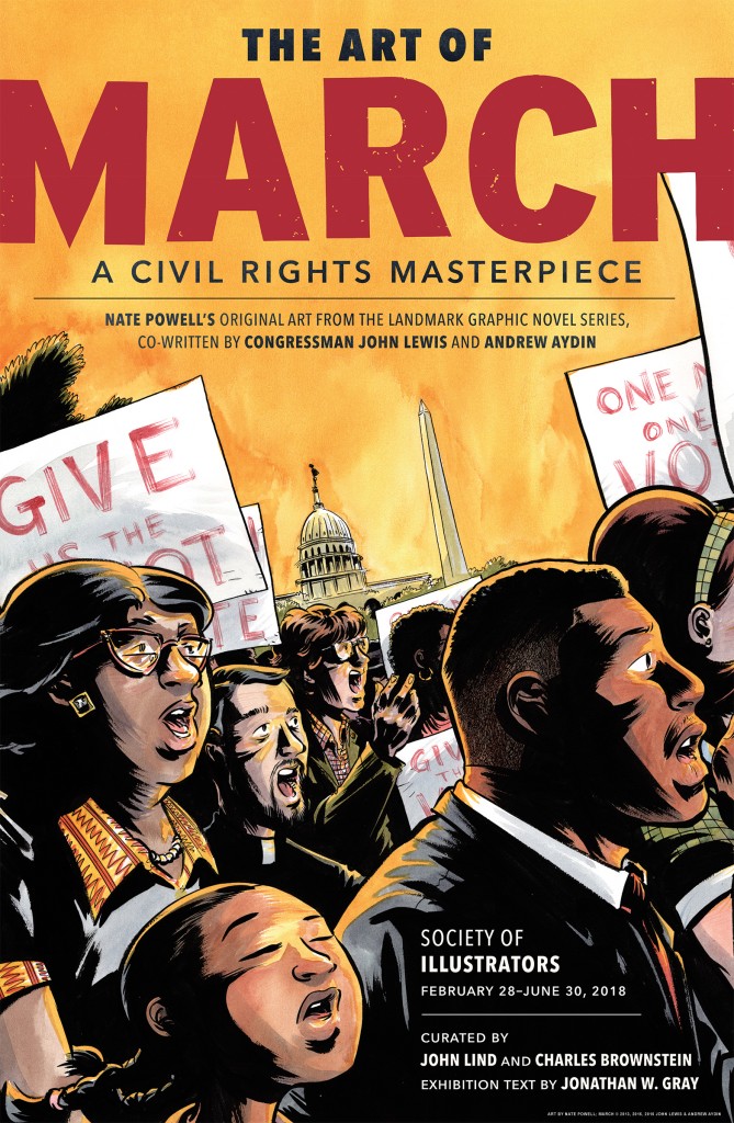 join us for the art of march a civil rights masterpiece