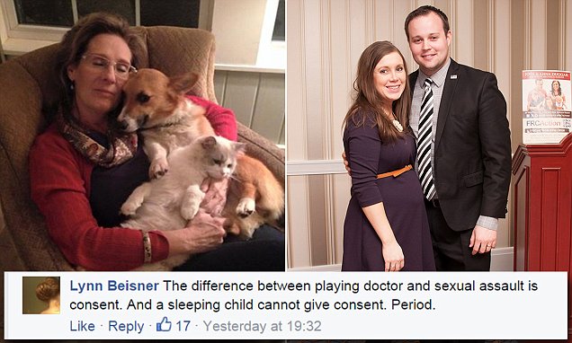 josh duggar was simply playing doctor as a teenager says carrie hurd daily mail online
