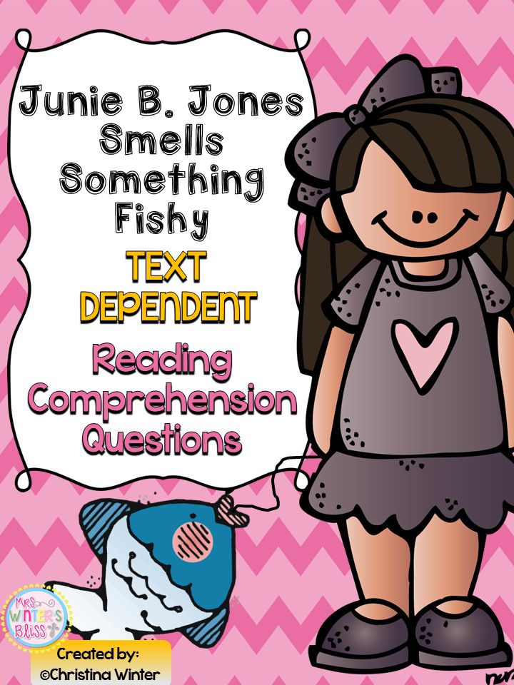 junie jones smells something fishy text dependent written response questions for each chapter perfect