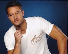 justin hartley signed autographed photo 2