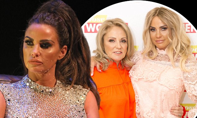 katie prices mother diagnosed with terminal lung illness daily mail online