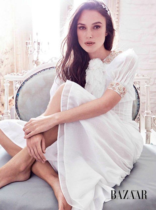 keira knightley stuns in chanel for bazaar uk december cover story