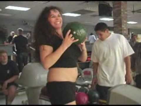 keisha at topless bowling event youtube