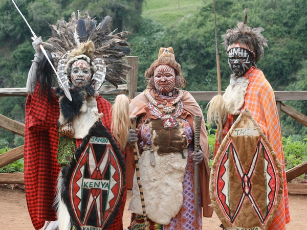 kikuyu people the kenyan largest and a warrior tribe