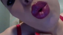kissing and lipstick fetish porn video playlist from mokujincj 1