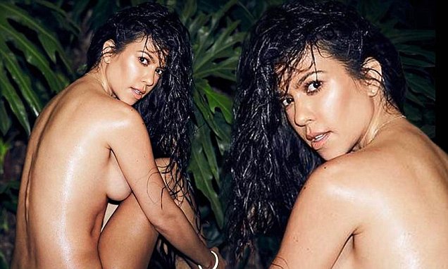 Nude leaked kardashian kourtney