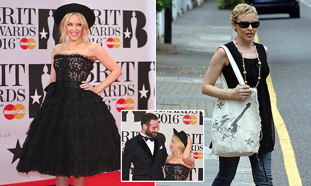 kylie minogue celebrates year all clear from breast cancer daily mail online