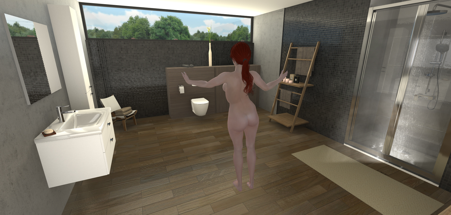 la douche voyeur experience znelarts porn game virtual reality 4