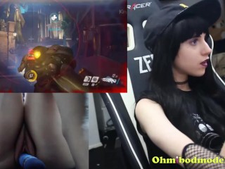lana rain gets banned from chaturbate for playing overwatch