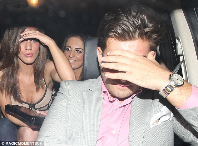 laying low towies james arg argent was pictured leaving faces nightclub in essex