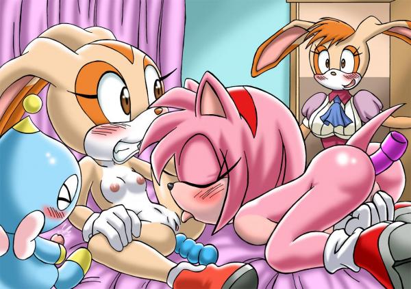 lesbian sonic porn intended for showing images for amy rose lesbian porn xxx