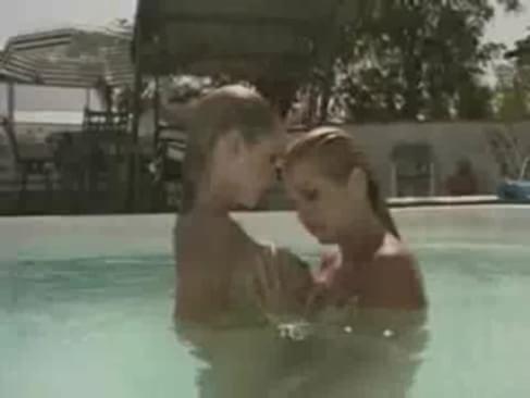 lesbians swimming pool chateau margo lesbians pool scene porn tube