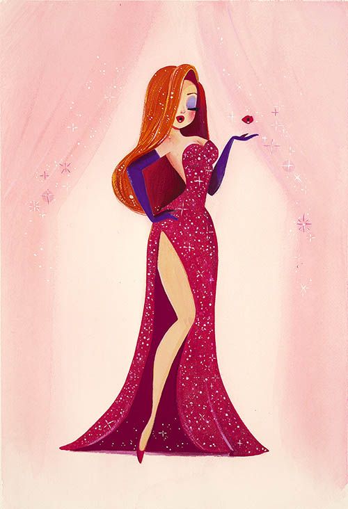 liana hee jessica rabbit this is honestly one of the first jessica rabbit art
