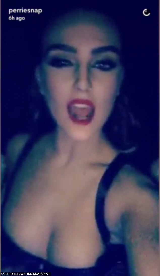little mixs perrie edwards performs sexy lapdance for clubber