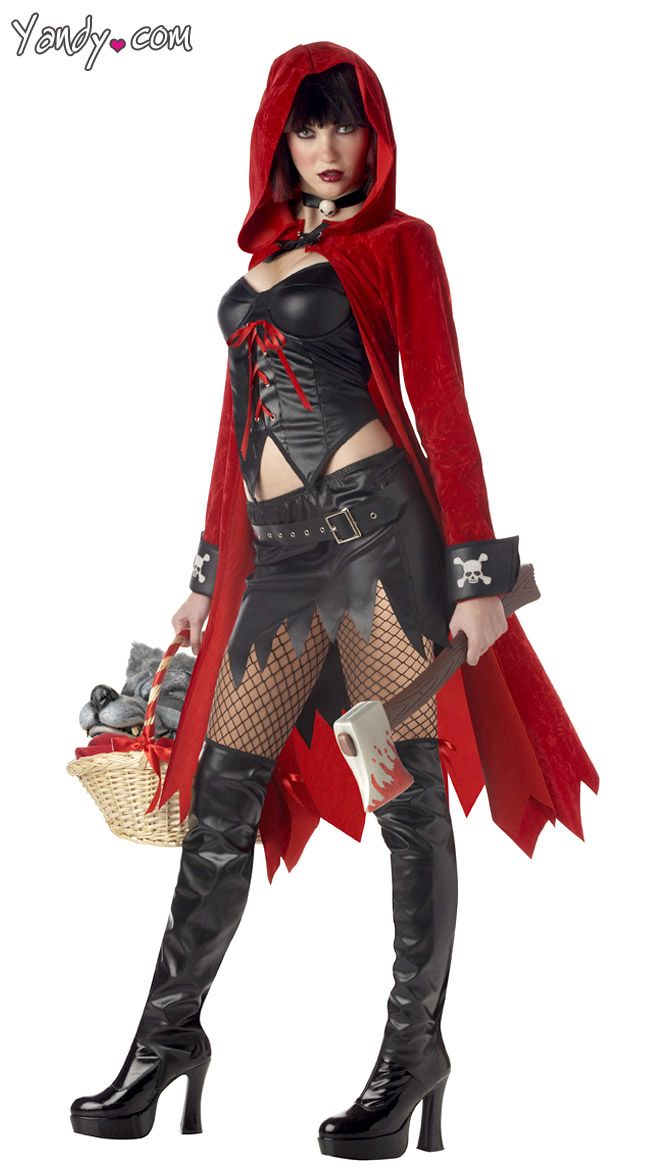 little red riding hood costume adult rebel toons costume deluxe