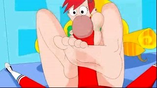 locura porno de dibujos animados con los picapiedra american dad 1