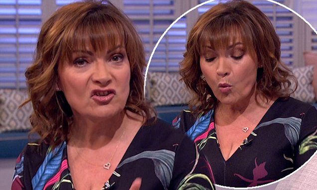 lorraine kelly hits back after viewers spot dress mishap daily mail online