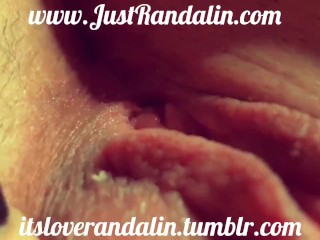 love randalin plays with clit 1