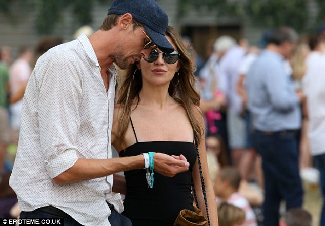 loved up pregnant abbey clancy was positively blooming as she displayed