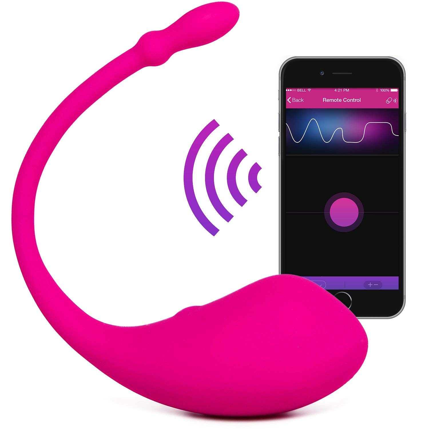 lovense lush the most powerful bluetooth remote control bullet vibrator