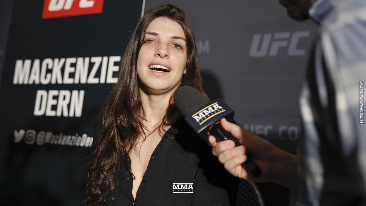 mackenzie dern discusses fascination with her accent shes ready for ufc stage