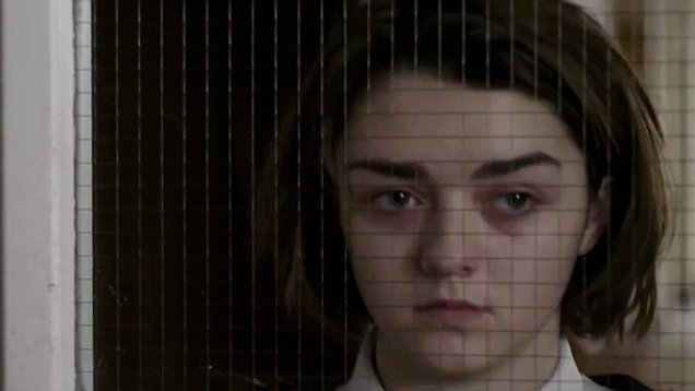 maisie williams says filming sex scene in the falling was extremely awkward daily mail online
