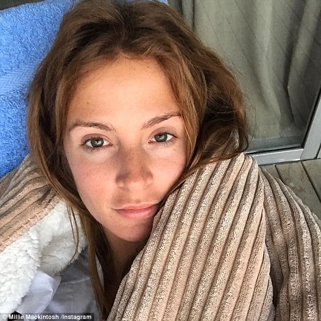 make up free millie the former made in chelsea let fans know that she