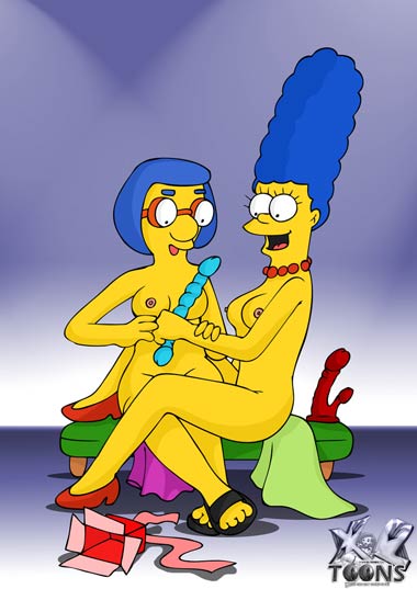 marge and milhouses mom playing with dildos simpsons porn diary