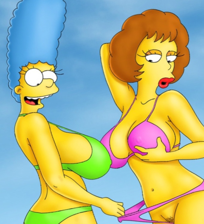 marge simpson lesbian sex intended for marge simpson lesbian cartoon porn picsofhot