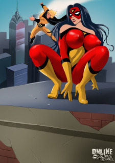 marvel universe spider woman olsh porn comics