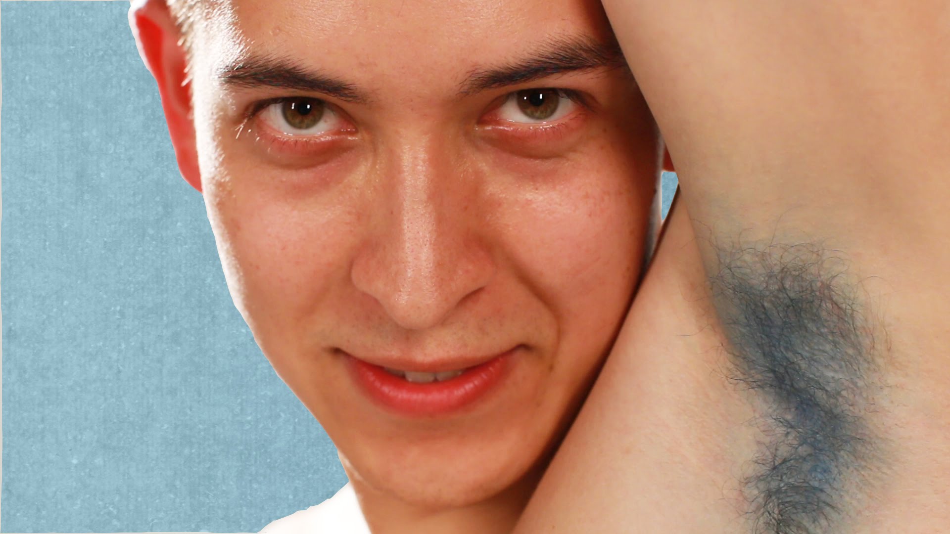 men dye their armpit hair for the first time youtube