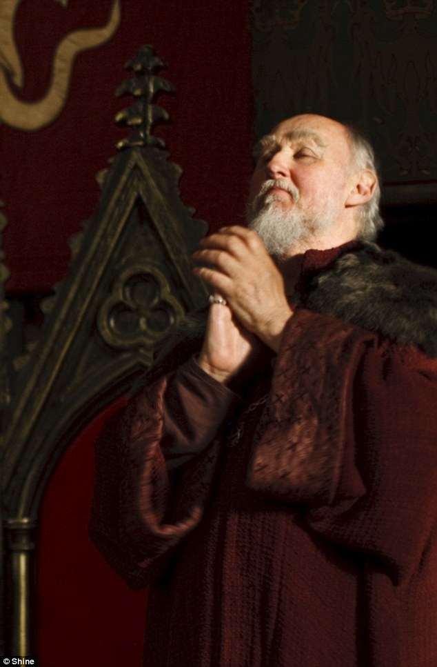 michael cronin pictured here in merlin has continued to act and reprised his