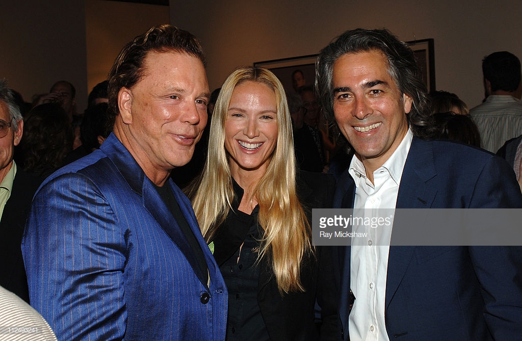 mickey rourke kelly and mitch glazer during timothy greenfield sanders porn stars