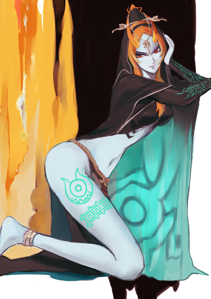 midna and midna the legend of zelda and the legend of zelda twilight princess drawn tcoffee