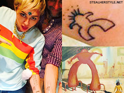 miley cyrus tattoos meanings steal her style 1