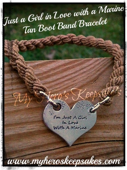 military marine corps just a girl in love with marine tan boot band