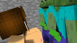 minecraft alex twerking naked and getting her ass licked 4